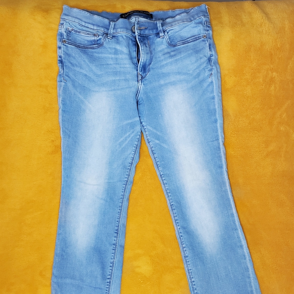 Express denim legging